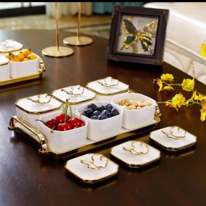 Ensemble de Service « Élégance Compartimentée »